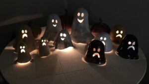 Spöken med värmeljus