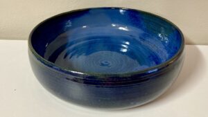 Blå skål